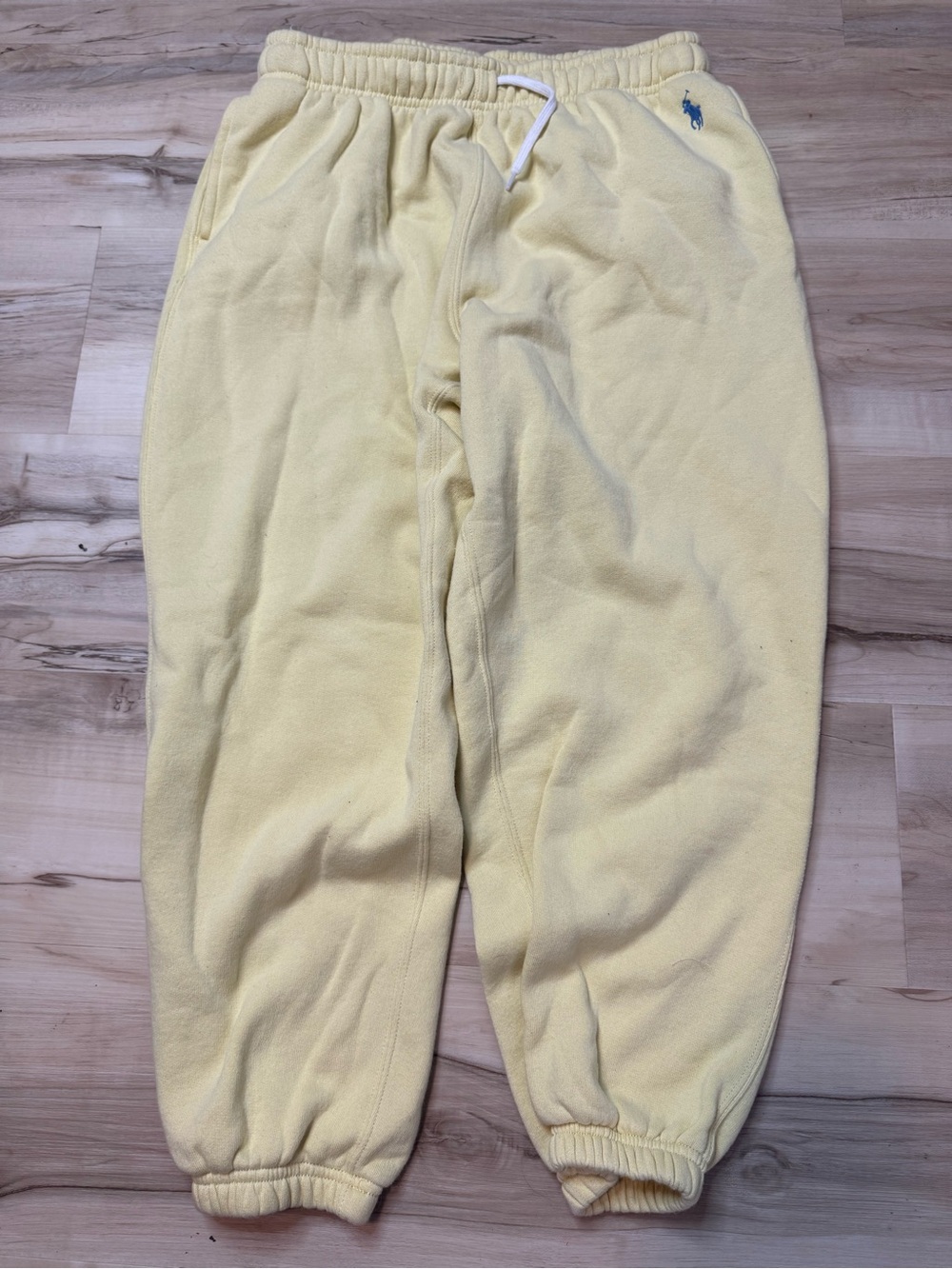Ralph Lauren Pale Yellow Men’s Fleece Joggers